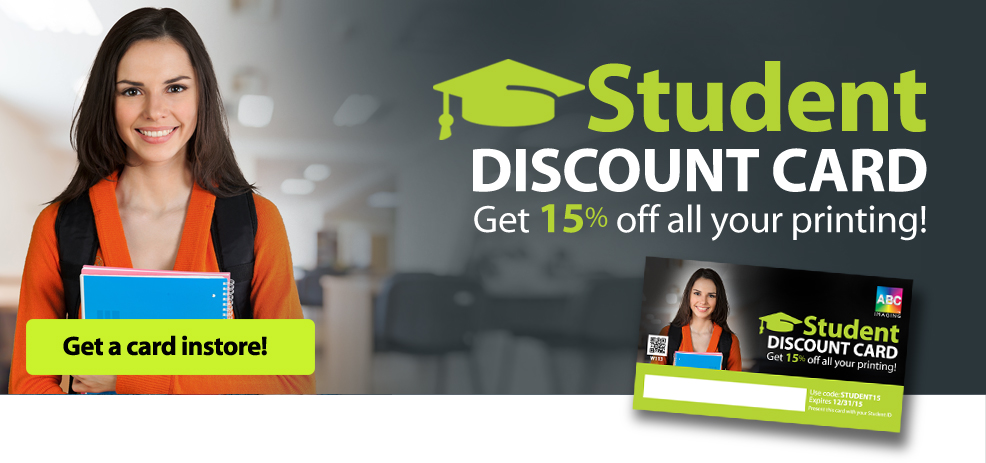 ABC Imaging Student Discount Card