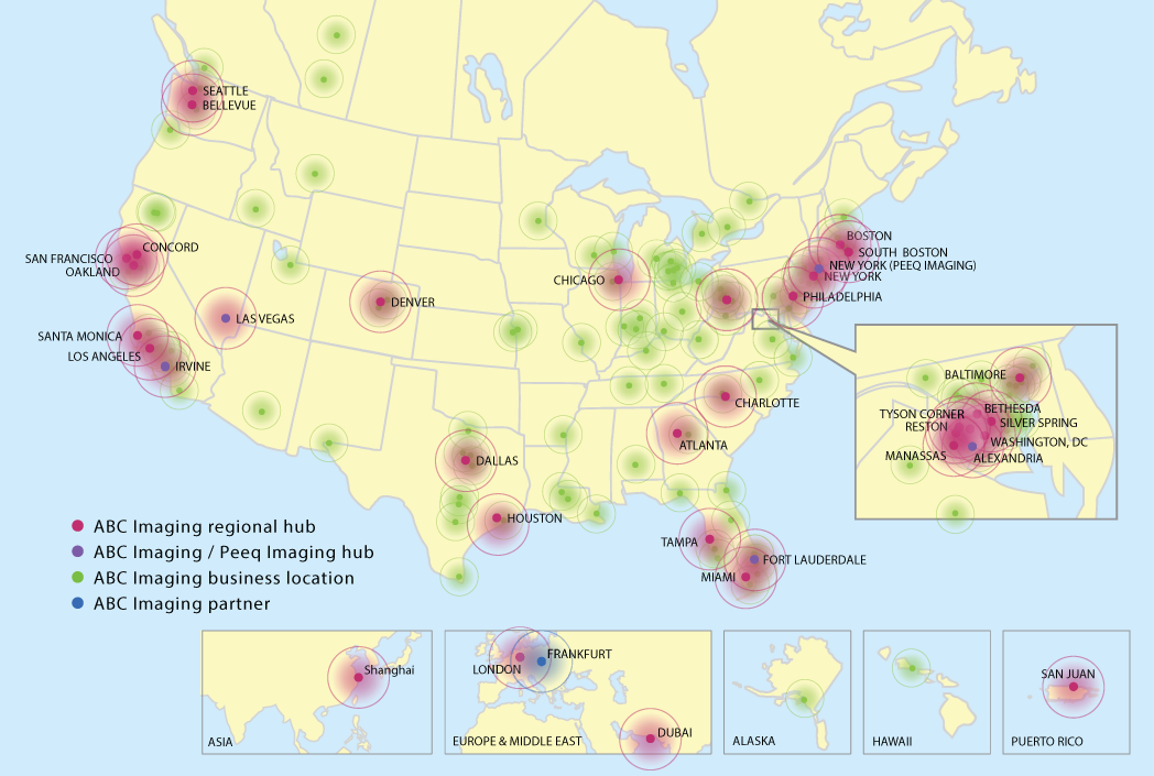 ABC Imaging Shop Locations